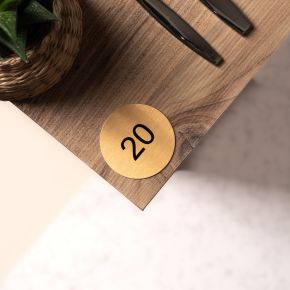 Dischi numerici della tabella QR