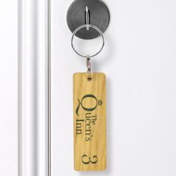 Portachiavi in Legno con incisione